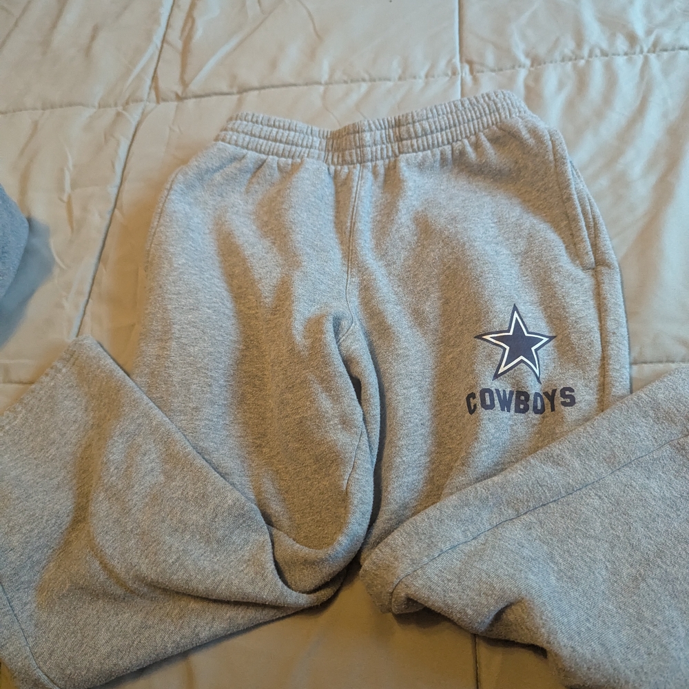 NFL Cowboys Gray Kids Joggers